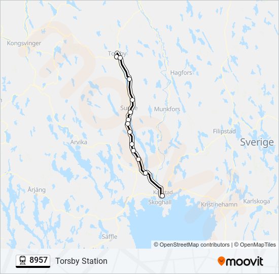 8957 train Line Map