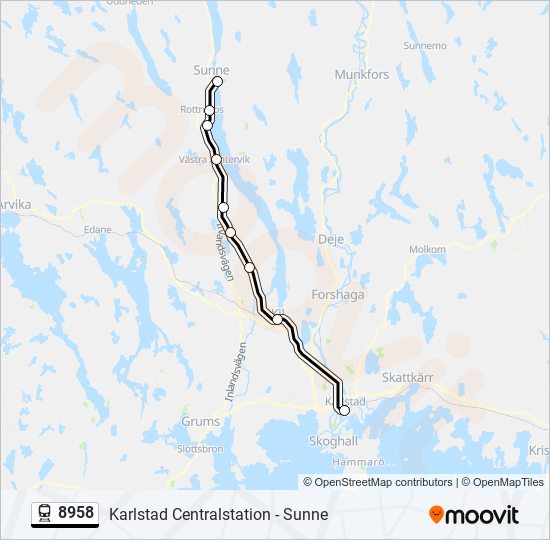 8958 train Line Map