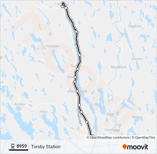 8959 train Line Map