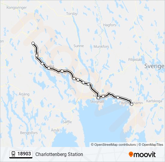 18903 train Line Map