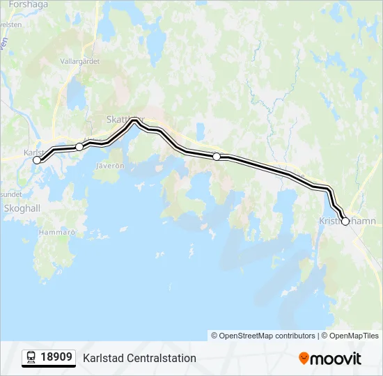 18909 Train Line Map