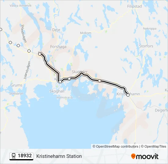 18932 Train Line Map