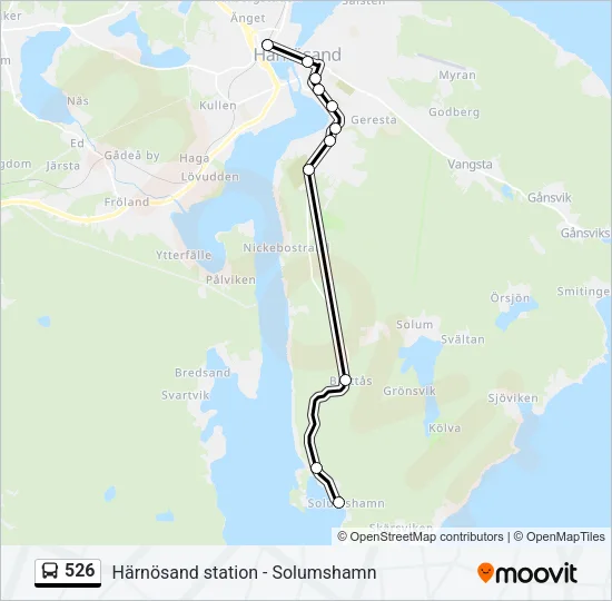526  Line Map