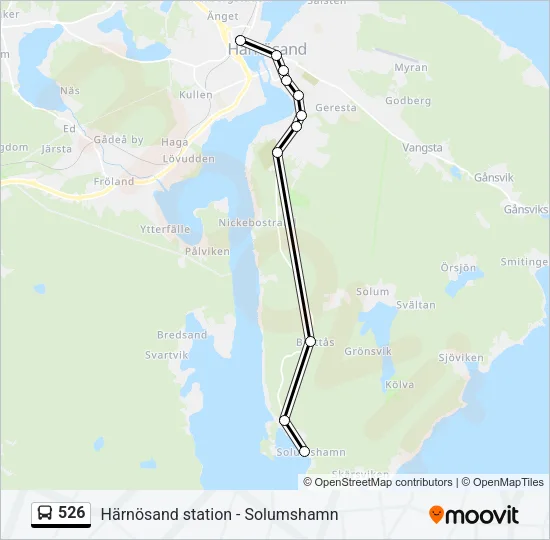 526  Line Map