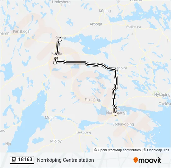 18163  Line Map
