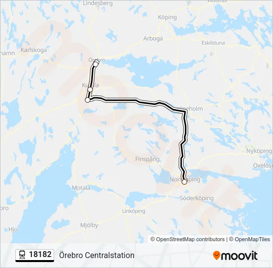 18182  Line Map