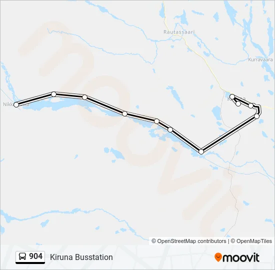 904  Line Map