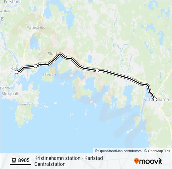 8905  Line Map