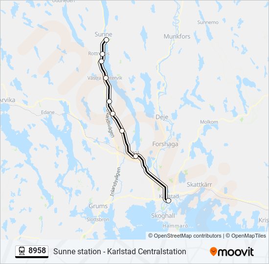 8958 train Line Map