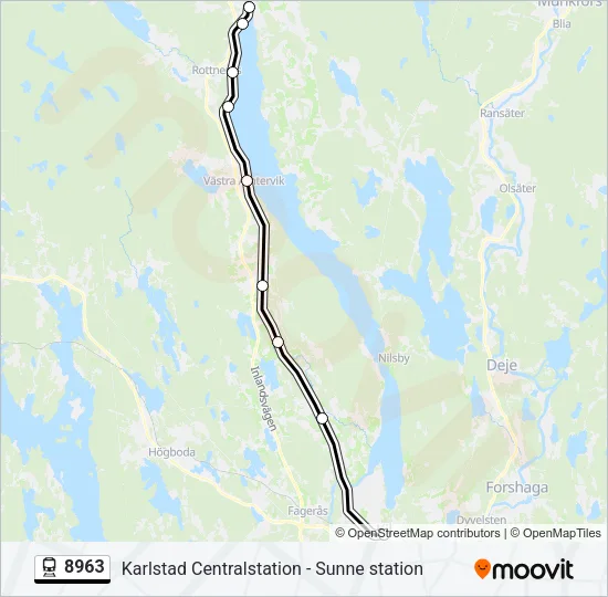 8963  Line Map