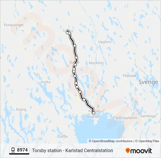 8974  Line Map