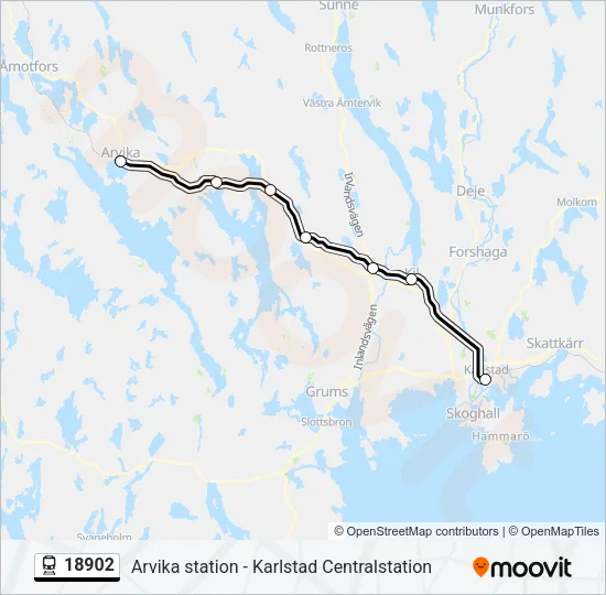 18902  Line Map