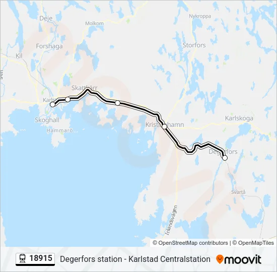 18915 Train Line Map