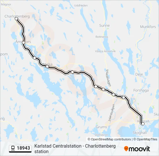 18943  Line Map