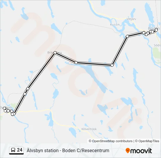 24  Line Map