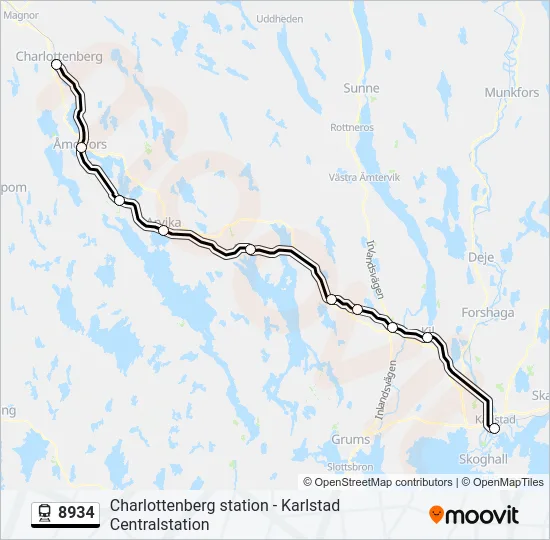 8934  Line Map