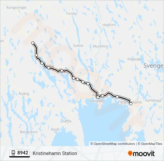 8942 Train Line Map