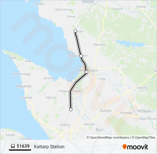 51639 Bus Line Map