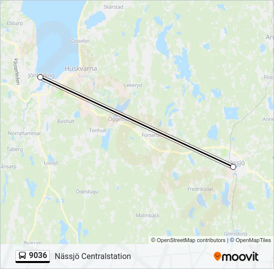 9036  Line Map