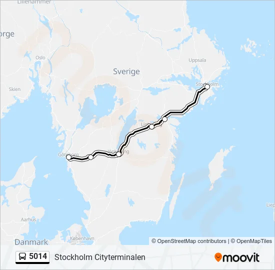 5014  Line Map
