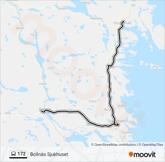 172  Line Map