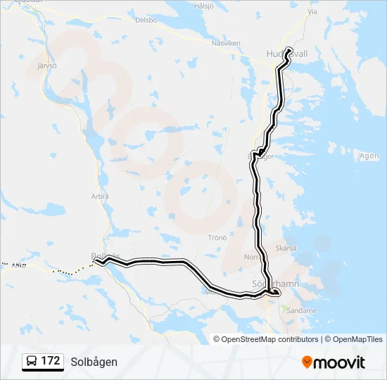 172  Line Map