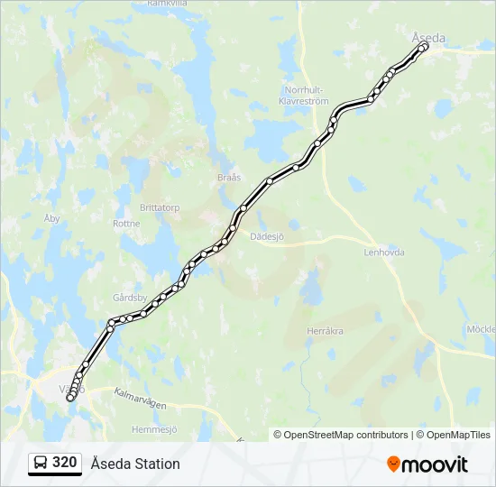 320 Bus Line Map