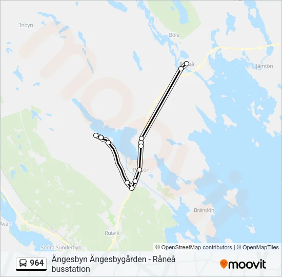 964  Line Map