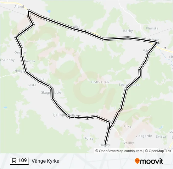 109  Line Map