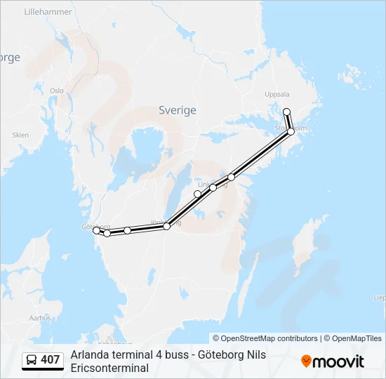407  Line Map