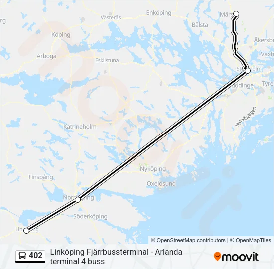402  Line Map