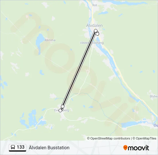 133  Line Map