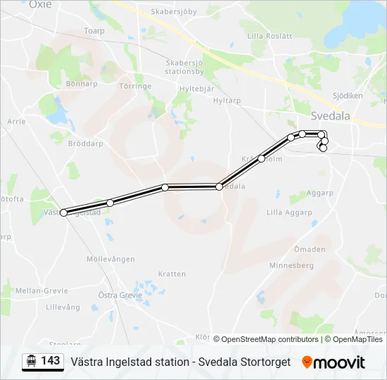 143 Cable Car Line Map