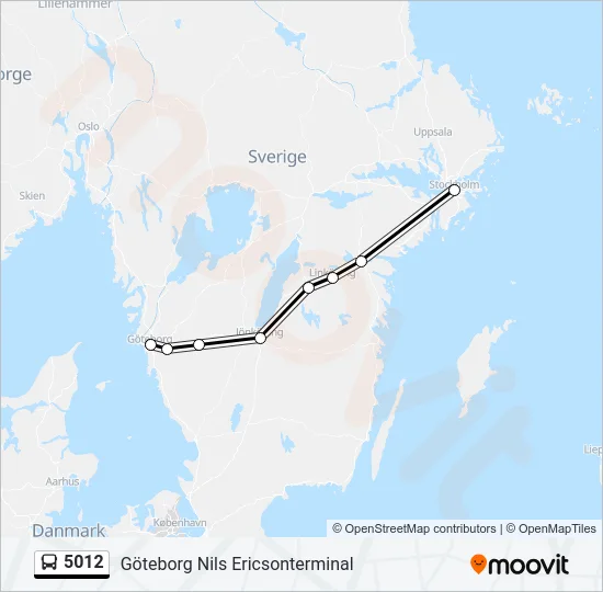 5012  Line Map