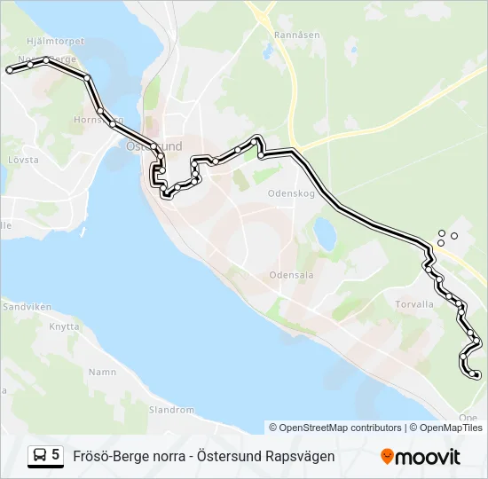 5  Line Map