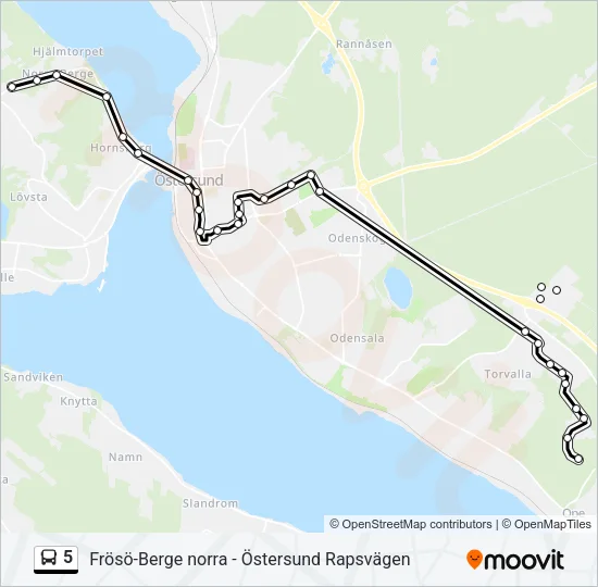 5  Line Map