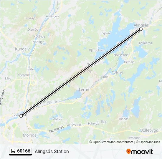 60166  Line Map