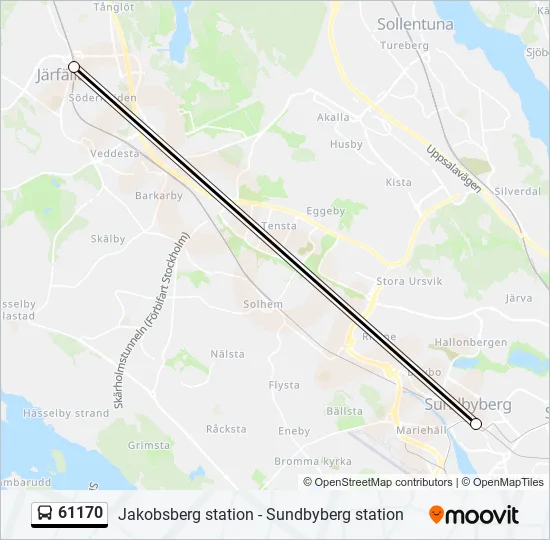 61170  Line Map