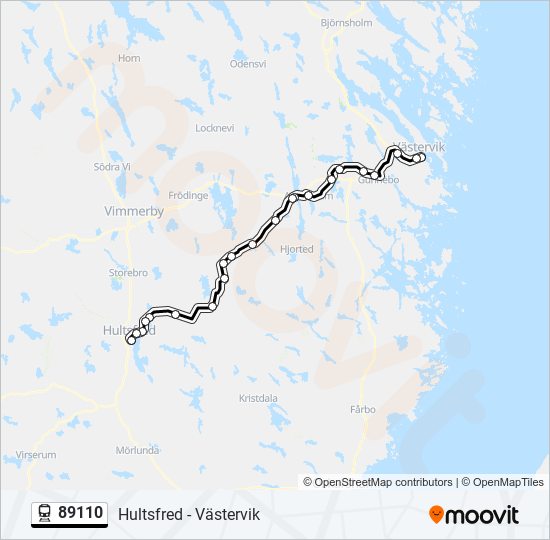 89110 train Line Map