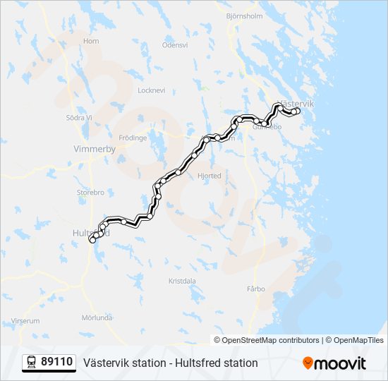 89110 train Line Map