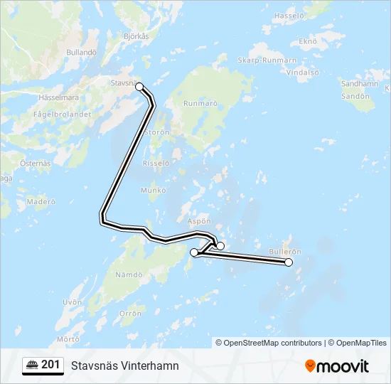 201  Line Map