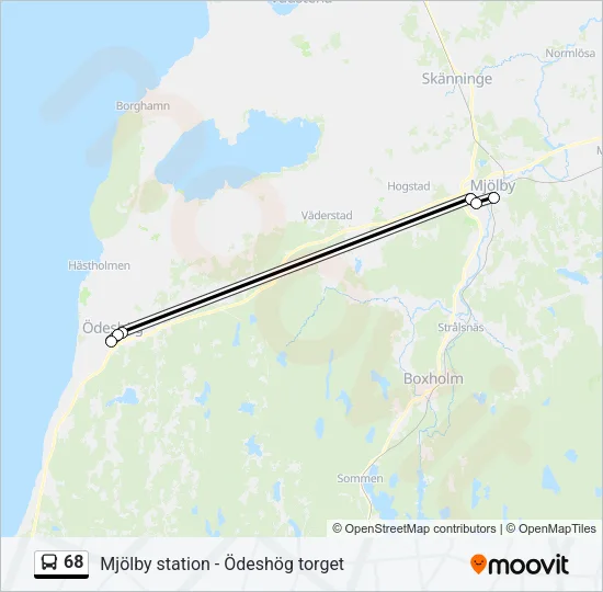 68  Line Map