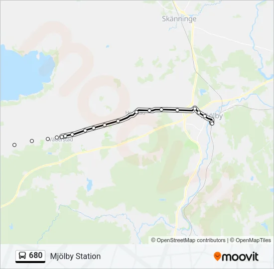 680  Line Map