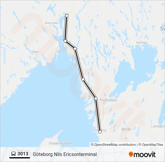 3013  Line Map