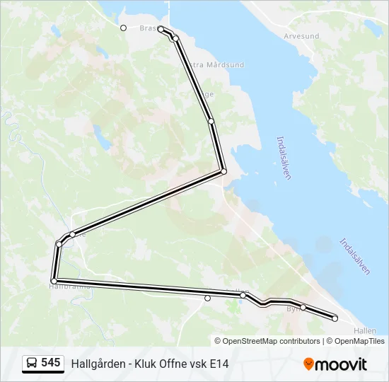 545  Line Map