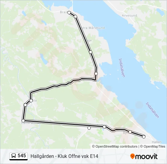 545  Line Map