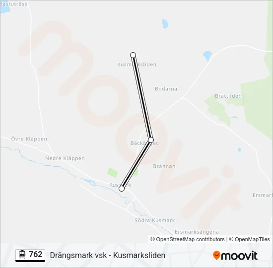 762 Cable Car Line Map