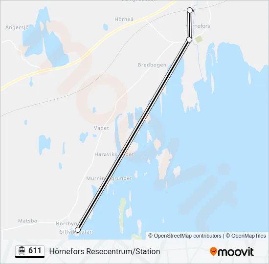 611 Cable Car Line Map