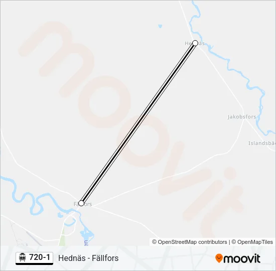 720-1 Cable Car Line Map