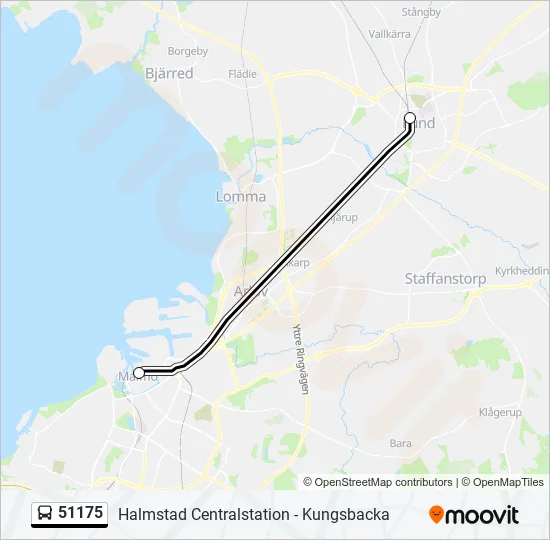 51175 Bus Line Map